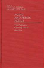 Aging and Public Policy