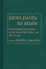 From Paddy to Studs: Irish American Communities in the Turn of the Century Era, 1880 to 1920