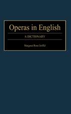 Operas in English