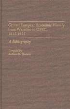 Central European Economic History from Waterloo to OPEC, 1815-1975