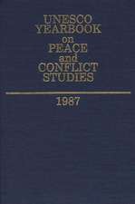 UNESCO Yearbook on Peace and Conflict Studies 1987