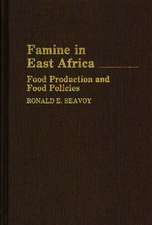 Famine in East Africa: Food Production and Food Policies