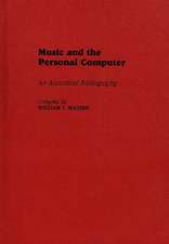 Music and the Personal Computer: An Annotated Bibliography