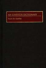 An Einstein Dictionary