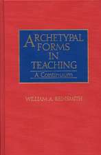 Archetypal Forms in Teaching