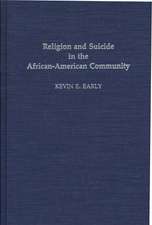 Religion and Suicide in the African-American Community