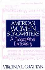 American Women Songwriters