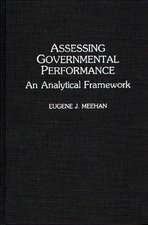 Assessing Governmental Performance: An Analytical Framework