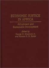 Economic Justice in Africa: Adjustment and Sustainable Development