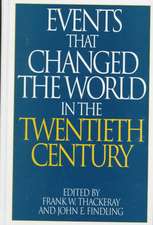 Events That Changed the World in the Twentieth Century