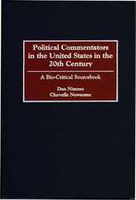 Political Commentators in the United States in the 20th Century