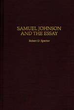 Samuel Johnson and the Essay