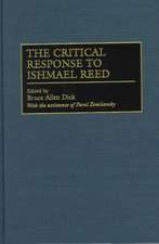 The Critical Response to Ishmael Reed