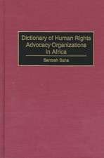 Dictionary of Human Rights Advocacy Organizations in Africa