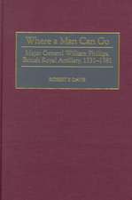 Where a Man Can Go: Major General William Phillips, British Royal Artillery, 1731-1781