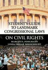 Student's Guide to Landmark Congressional Laws on Civil Rights