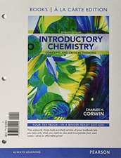 Introductory Chemistry: Concepts and Critical Thinking, Books a la Carte Edition and Modified Masteringchemistry with Pearson Etext with Acces