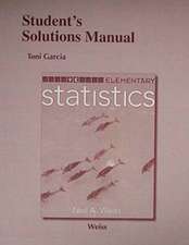 Student's Solutions Manual for Elementary Statistics