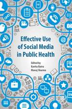 Effective Use of Social Media in Public Health