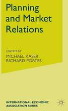 Planning and Market Relations