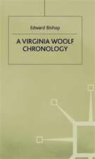 A Virginia Woolf Chronology