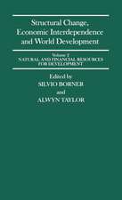 Structural Change, Economic Interdependence and World Development