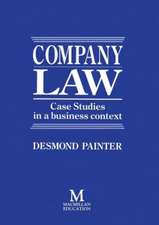 Company Law: Case Studies in a Business Context