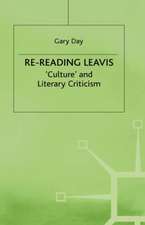 Re-Reading Leavis