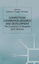 Competition, Cooperation, Research and Development: The Economics of Research Joint Ventures