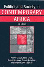 Politics and Society in Contemporary Africa