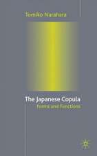 The Japanese Copula: Forms and Functions