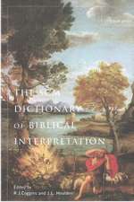 Scm Dictionary of Biblical Interpretation