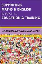 Supporting Maths & English in Post-14 Education & Training