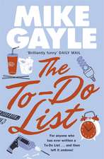 Gayle, M: To-Do List