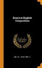 Errors in English Composition