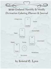 2020 Undated Monthly & Weekly Divination Coloring Planner & Journal (Perfect Bound)