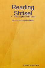 Reading Shtisel