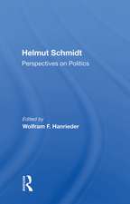Helmut Schmidt: Perspectives on Politics