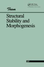 Structural Stability And Morphogenesis