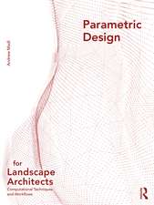 Parametric Design for Landscape Architects