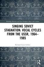 Singing Soviet Stagnation: Vocal Cycles from the USSR, 1964-1985