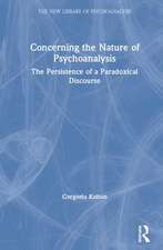 Concerning the Nature of Psychoanalysis