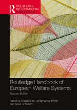 Routledge Handbook of European Welfare Systems