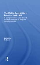 The Middle East Military Balance 1988-1989