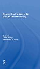 Research In The Age Of The Steadystate University