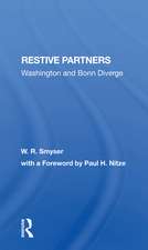 Restive Partners: Washington And Bonn Diverge