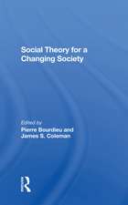 Social Theory For A Changing Society