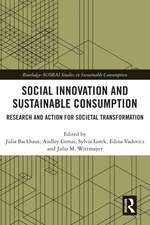 Social Innovation and Sustainable Consumption