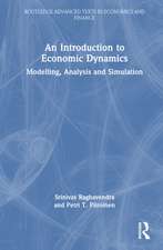 An Introduction to Economic Dynamics: Modelling, Analysis and Simulation