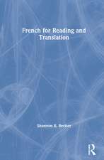 French for Reading and Translation